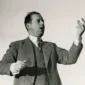 Eduard Tubin koori juhatamas. Foto: Eesti Teatri- ja Muusikamuuseum